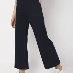 Vero Moda Blue Cotton High Rise Jeans image 3