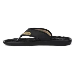 Liberty Men's A-HA ACCUPRO1E Black Slip On Thong Sandals image 4