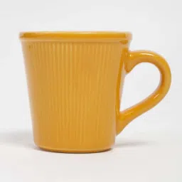 Fabindia Prishti Yellow Ceramic Coffee Mug (220 ML) image 5