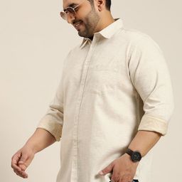 Sztori Men Plus Size Solid Casual Shirt-picture-34