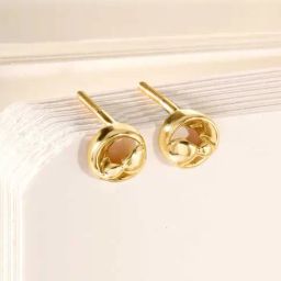 Mia by Tanishq 14k (585) Yellow Gold Earrings for Women-picture-29