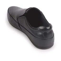 Fausto Men's Black Formal Loafers image 5