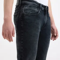 Pepe Jeans Black Cotton Slim Fit Jeans image 5