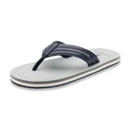 U.S. Polo Assn. Men's Grey TERRY Flip Flops image 5