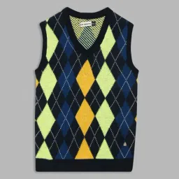 Blue Giraffe Kids Multicolor Printed Sweater-image-15
