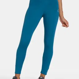 Zelocity by Zivame Blue Rapid Dry Tights-image-10