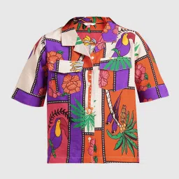 VERO MODA GIRL Cloud Dancer Graphic Print Shirt image 5