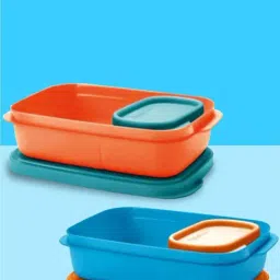 Tupperware Lunch Sf2-Pck,Cpt 2 Containers Lunch Box (250 Ml) image 2