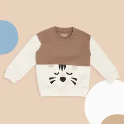 Pantaloons Baby Boys White Alyssum Printed Sweatshirt-image-62