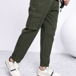 Aeropostale Men Smart Pure Cotton Cargos Trousers-picture-26