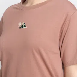 ADIDAS Women's Red W L M EMB T-Shirt image 5