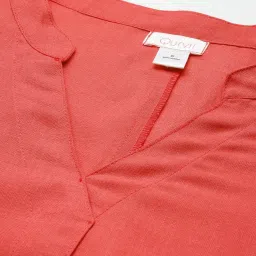 Qurvii Pink Casual Dress image 5