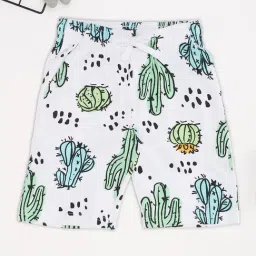 Pantaloons Junior Boys White Shorts-image-63