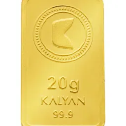 Kalyan Jewellers Lotus 24k (999) 100% Pure 20gm Gold Bar-image-30
