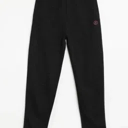 Campana Girls Charcoal Grey Solid Jogger-picture-32