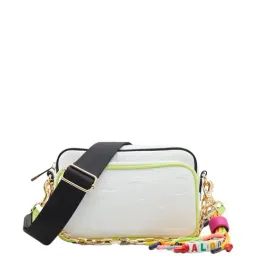 Aldo White Solid Small Sling Handbag-image-18