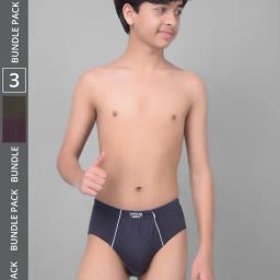 Dollar Bigboss Boys Multicolor Solid Briefs (Pack Of 3)-picture-28