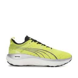 Puma Men's ForeverRUN NITRO Yellow Running Shoes image 2