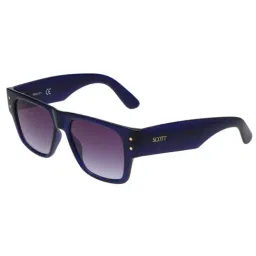 SCOTT Purple UV Protection Square Sunglasses for Men-image-18