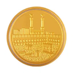 P.C. Chandra Jewellers Kaaba-Inscribed 24k (999) 0.05gm Yellow Gold Foil Coin-picture-18