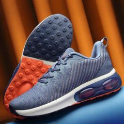 Action Men's Blue Running Shoes-picture-3