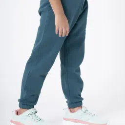 Mode By Red Tape Kids Turquoise Blue Regular Fit Joggers image 4