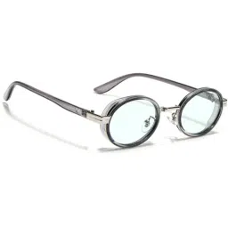 Voyage Transparent UV Protection Oval Unisex Sunglasses-picture-43