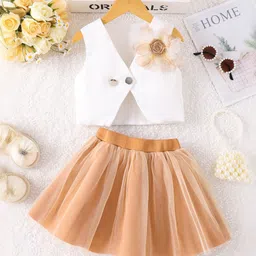 LULU & SKY Girls Top with Skirt-picture-26