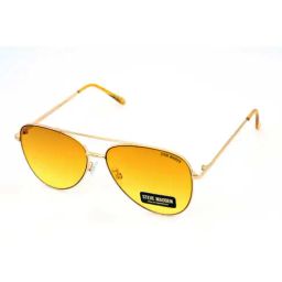 STEVE MADDEN Gold Oversize Irregular Unisex Sunglasses-picture-41