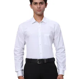 Park Avenue White Slim Fit Shirt-picture-28