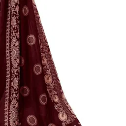 shree jeenmata collection Printed Pure Cotton Unstitched Dress Material image 4