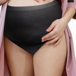 NEWMOM Pack Of 2 High-Rise Seamless Breathable Maternity Support Briefs 0803-215-image-61