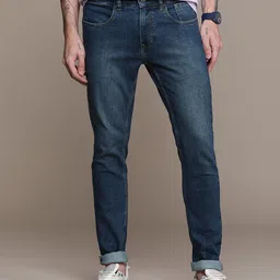 WROGN Men Skinny Fit Light Fade Stretchable Jeans image 1