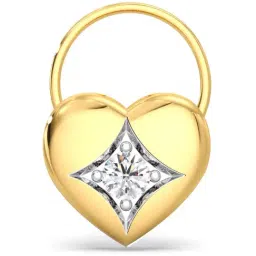 Candere by Kalyan Jewellers 18k Yellow Gold & Diamond Nosepin for Women-picture-15
