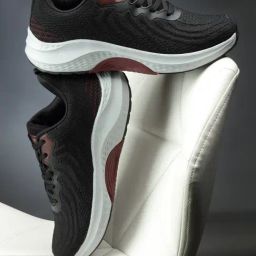 Action Men's Black Running Shoes-picture-23