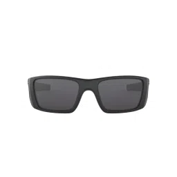 Oakley UV Protected Rectangle Men Sunglasses (0OO9096 | 60 mm | Black)-picture-23