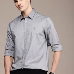 Nautica Men Classic Pure Cotton Casual Shirt-picture-39