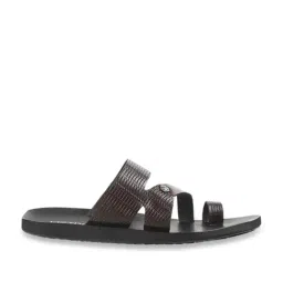 Metro Men's Brown Toe Ring Sandals-picture-26