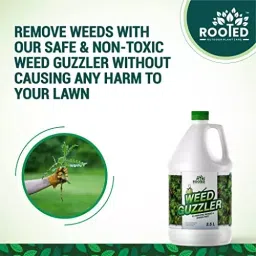 Rooted Weed Guzzler 1 L Bottle Liquid Form for ‎Plant Growth, Soil Conditioning, ROOTED_WG_1L image 2