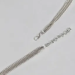 Kord Store Silver-Plated Stone Studded Layered Necklace image 4