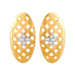P.C. Chandra Jewellers 14 kt Gold Earrings-picture-34