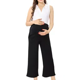 EASY MOM Women Maternity Palazzos-image-62