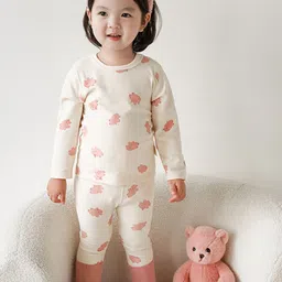 LULU & SKY Girls Printed Top & Leggins Nightdress-picture-42