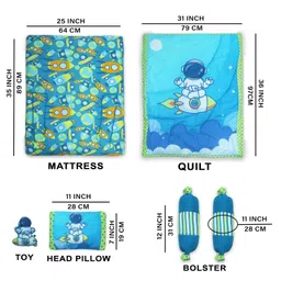 kradyl kroft Kradyl-Kroft-6-pc-Bedding-Set for Infants - Rocket image 5