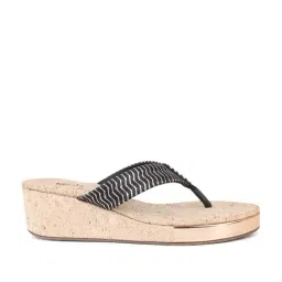 Inc.5 Women's Black Thong Wedges-picture-11