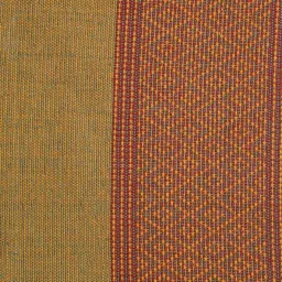 Fabindia Mirania Green Cotton Woven Table Mat - Set of 6 image 5