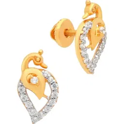 malabar gold and diamonds Malabar Gold & Diamonds 22k (916) BIS Hallmark Yellow Gold Earring for Women-picture-27
