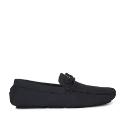 Bata Men's Blue Slip on Shoes-picture-33