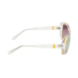 Guess GUS0008227G62SG Grey UV Protected Aviator Sunglasses for Men image 5