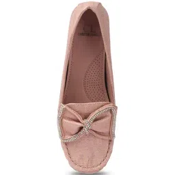 Carlton London Women's Peach Mocassins image 4